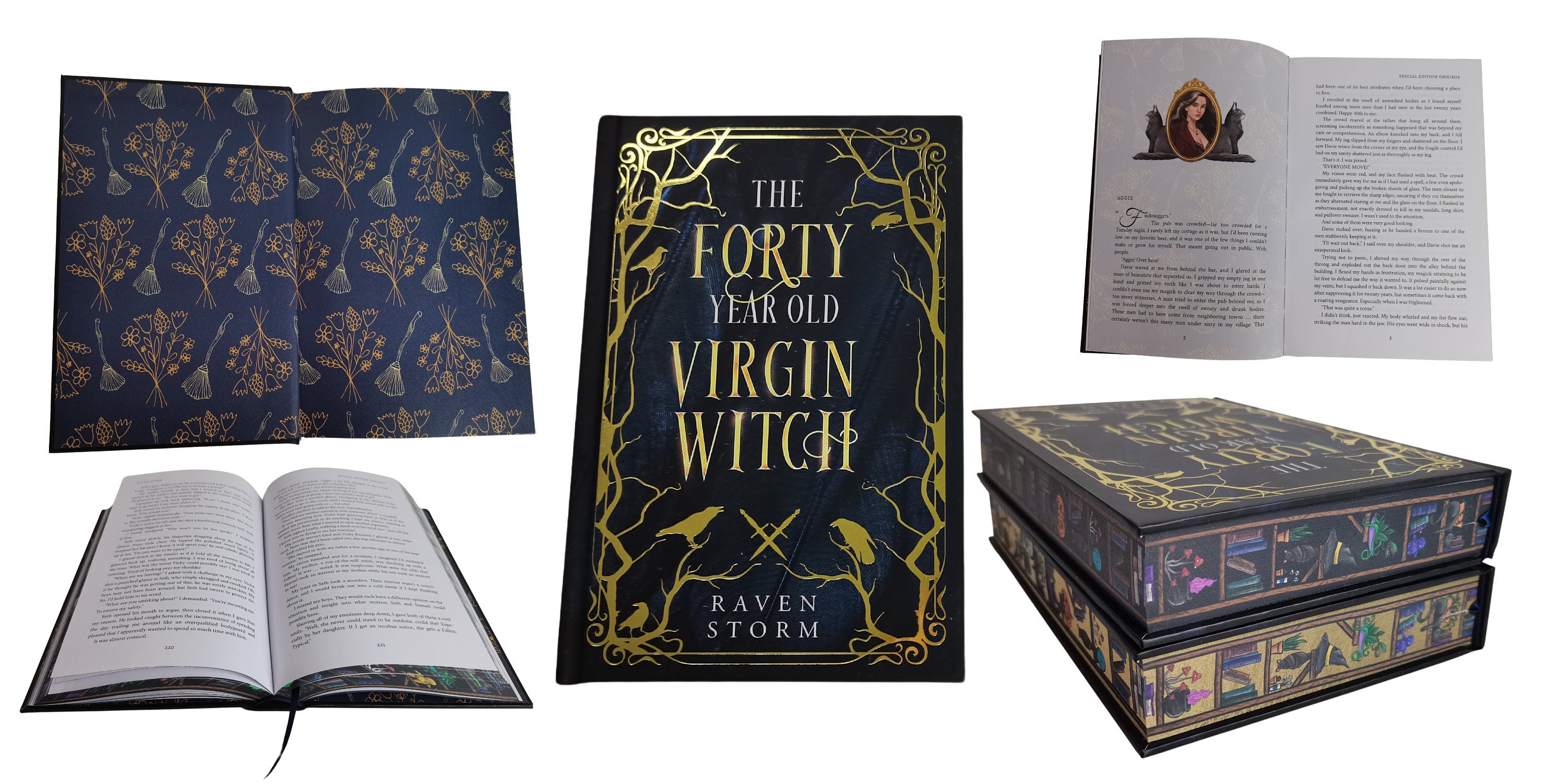 DAMAGED Signed Special Edition Forty-Year-Old Virgin Witch Omnibus